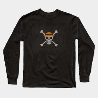 OP 8 - Flag of the Straw Hat Pirates Long Sleeve T-Shirt